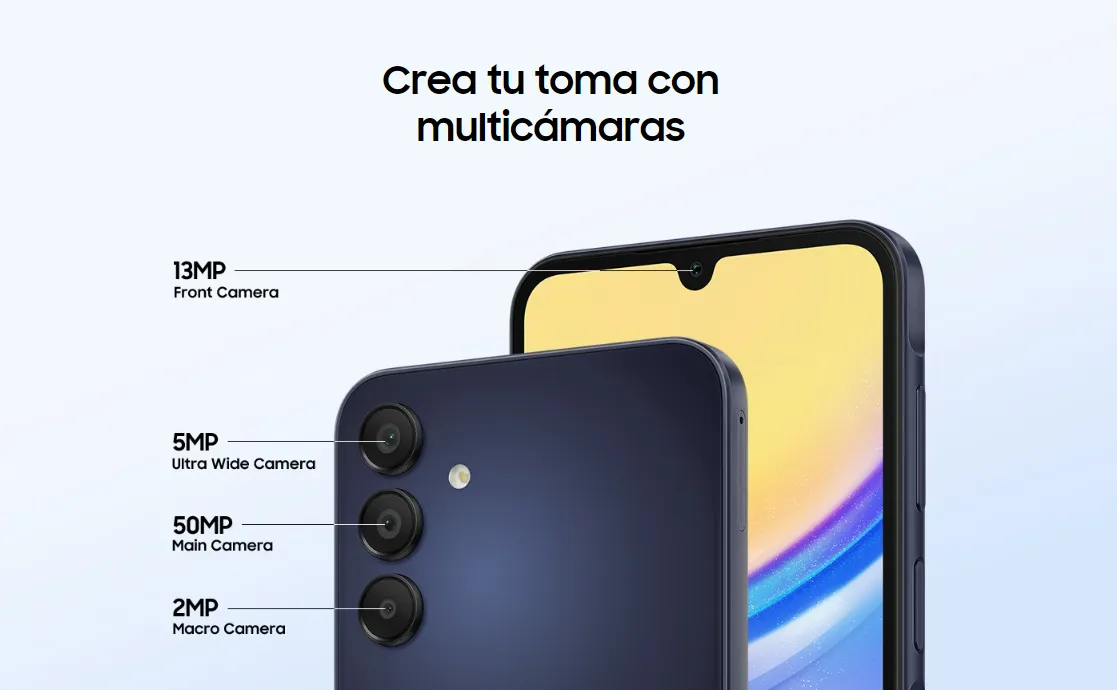 Celular Samsung A15 Memoria 128gb + 6 ram 